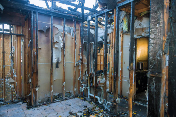 Professional Fire Damage Assessment technician working in Dundalk, MD